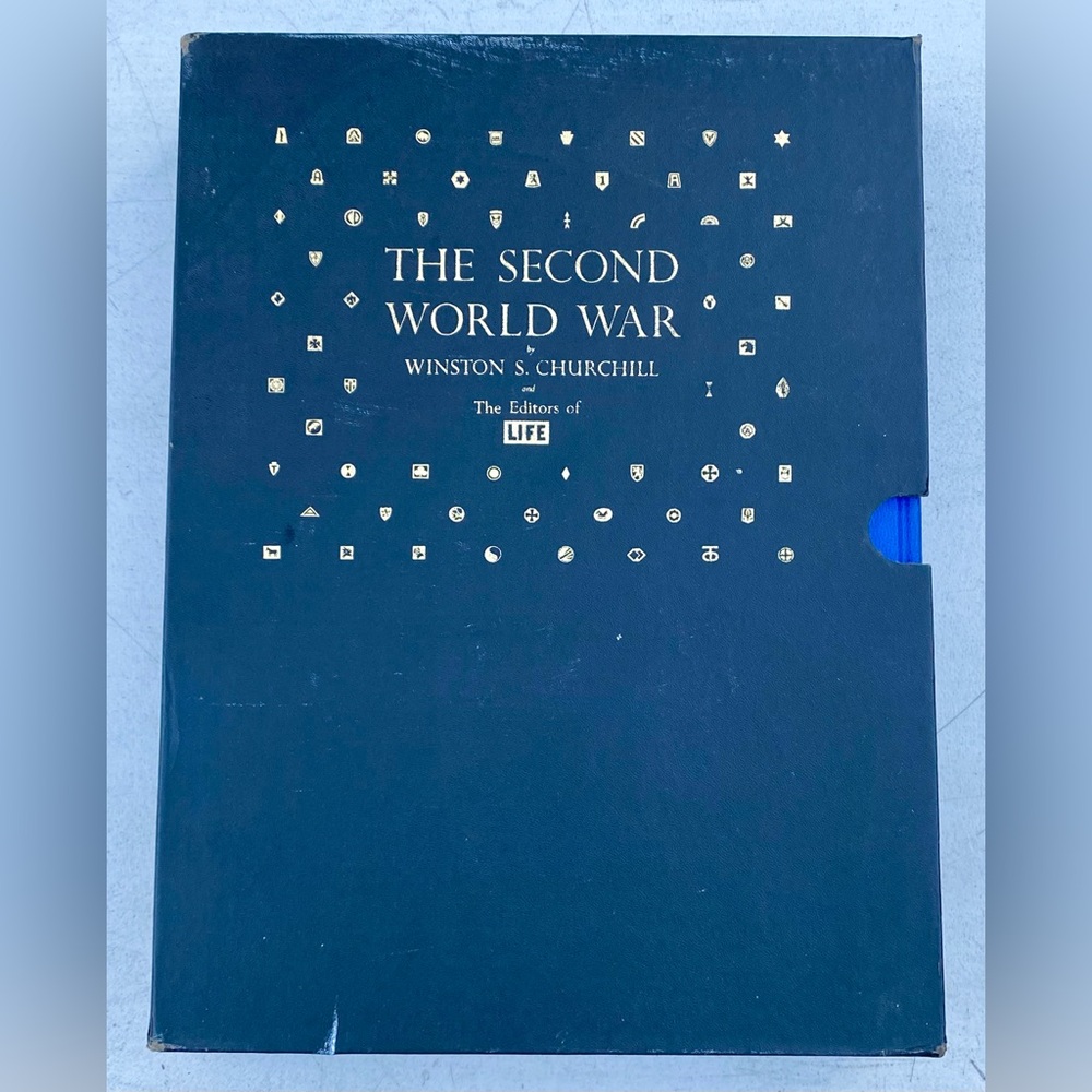 The Second World War by Winston Churchill + Editors of LIFE 2 Vol. Set (1959)
